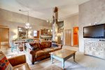 Comfortable space for entertaining
